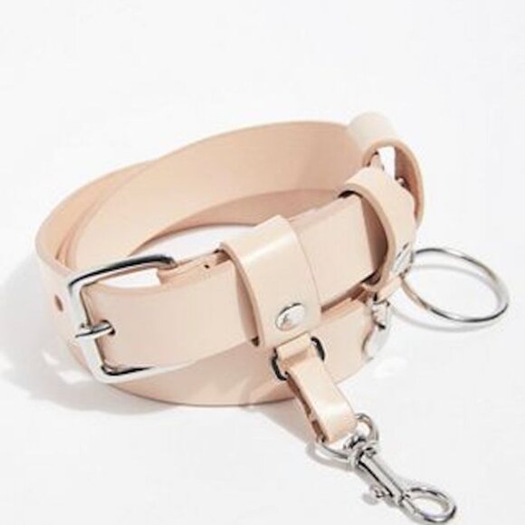 Free People Charmed Leather Belt